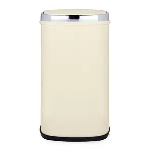 Chroma 42 Litre Motion Sensor Rubbish bin Cream