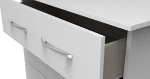 Heddon 3 Drawer Chest in White Matt