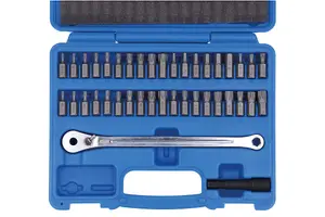 Laser Tools 8770 40pc Low Profile Ratchet & Bit Set