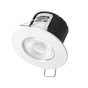 Bright Source 5w Eco5 LED Downlight With White Bezel - 4000K Cool White