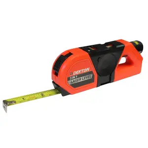 Hardys 3 in 1 Laser Level Aligner Horizon Vertical Cross Line Tape Measure Ruler Spirit