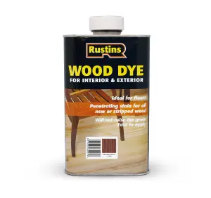 Rustins Wood Dye - Red Mahogany 1ltr