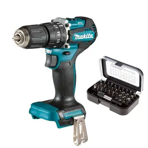 Makita DHP487Z 18V LXT Lithium Brushless Combi Hammer Sub Compact + 30PC Set