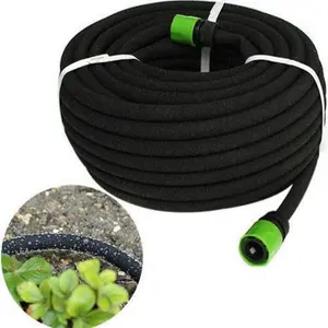 New 7.5m Hozelock Compatible Porous Soaker Hose Garden Drip Irrigation Watering Hosepipe