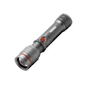 Nebo Graphite Grey Rechargeable 450lm LED Battery-powered Spotlight torch