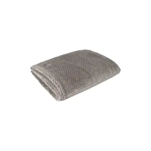 Mountain Warehouse Chunky Blanket Grey (One Size)