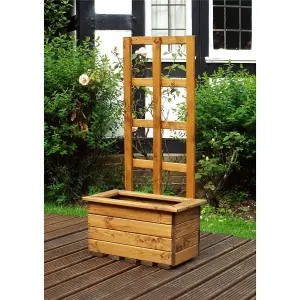 Traditional Regular Kensington Wooden Planter x 2