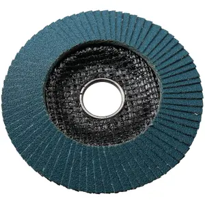 120 Grit Zirconium Flap Discs for Sanding Grinding Removal 4-1/2in Grinder 50pc