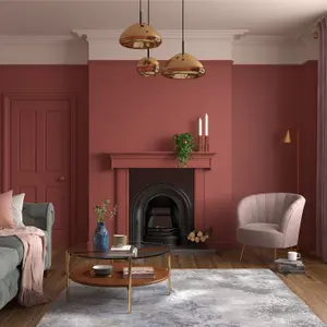 Dulux Trade Heritage Red Ochre Velvet matt Wall paint, 2.5L