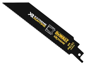 5 x Dewalt DT99553-QZ FlexVolt XR Metal Reciprocating Blade 152mm 14/18 TPI