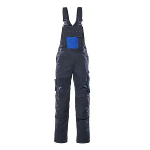 Mascot Unique Augsburg Bib & Brace - Dark Navy/Royal   (40.5) (Leg Length - Long)