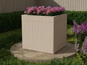 WoodyBloom3 wooden planter, 1200x1200x1000