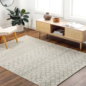 TARYN Ethnic Berber Area Rug 200 x 275 cm