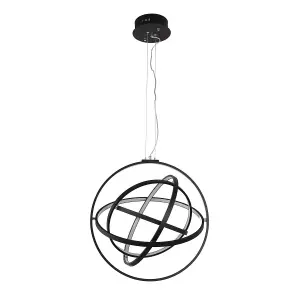 Luminosa Tryton Modern Spherical Pendant Ceiling Light LED, 3000K