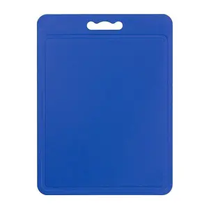 Chef Aid Poly Chopping Board Blue (L)