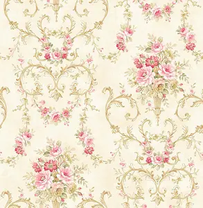 SK Filson Pink Floral Wallpaper