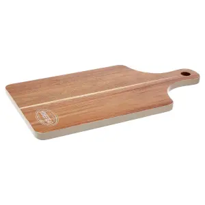 Interiors by Premier Homestead White Edge Serving Board