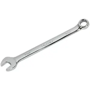 Premium 10mm Steel Combination Spanner - Long Slim Chrome Vanadium Wrench for Durability