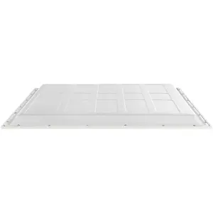 Square Backlit LED Ceiling Panel Light - 595mm Sq - 40W Daylight White LED