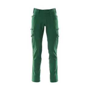 Mascot Accelerate Ultimate Stretch Trousers with Thigh Pockets - Green   (46.5) (Leg Length - Regular)