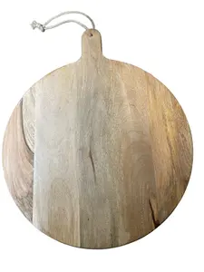 Mango      Wood      Round      Board,      60cm