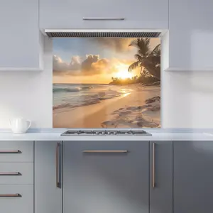 Sunrise In Paradise Kitchen Splashback