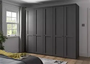 John Lewis Marlow 250cm Hinged Wardrobe