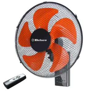 Belaco 16" Wall Fan  with Remote Control