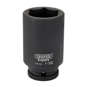 Draper Draper Expert Imperial Deep Impact Socket, 3/4" Sq. Dr. 1.1/2" 19000