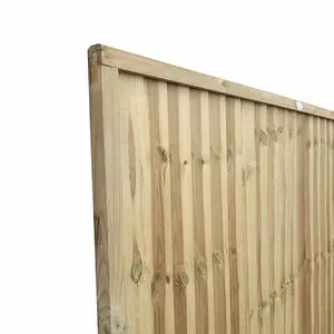 Grange Superior Closeboard Vertical Panel - Timber - L4 x W182.8 x H90 cm