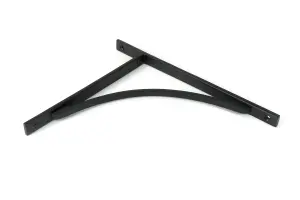 Matt Black Apperley Shelf Bracket (314mm x 250mm)