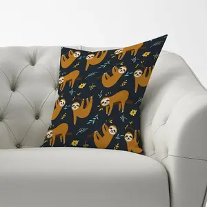 Cute Sloths Cushions 60cm x 60cm