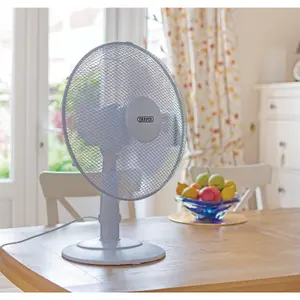 Draper  230V Desk Fan, 16"/400mm, 45W 09111