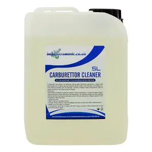 5L Carburettor (carb) & Engine Cleaner Ultrasonic Fluid (5 Ltr)