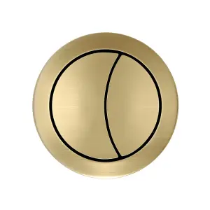 Herald Brushed Gold Flush Button for Herald Close Coupled Toilet