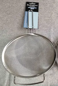 Buckingham Stainless Steel Fine Mesh Sieve Strainer 25 cm