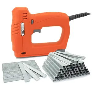 Tacwise 1702 Hobby 53-13EL Electric Staple Brad Nail Gun 5000 Staples 2000 Nails