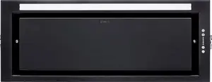 Elica Lane-80-Blk 71 cm Canopy Cooker Hood - Black / Stainless Steel -