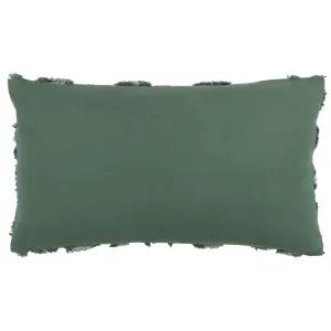 furn. Maeve Tufted Cotton Feather Filled Cushion