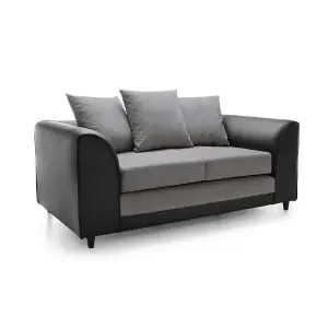 Dylan 2 Seater Sofa in Cool Grey