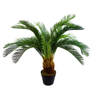 80cm Artificial Tropical Cycas Palm Plant