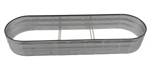 Woodside Raised Garden Bed Kit, Galvanized