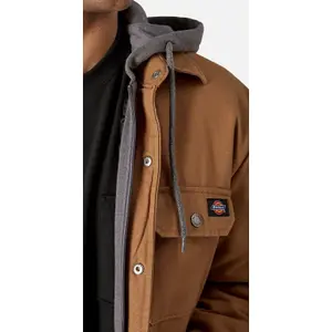 Dickies - Duck Shirt Jacket - Brown - Jacket - M