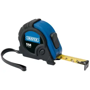 Draper Soft Grip Measuring Tape, 5m/16ft x 19mm 82818