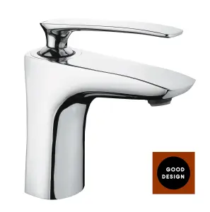 Hommix Rubineta Aero-18 Stylish and Modern Chrome Basin Tap