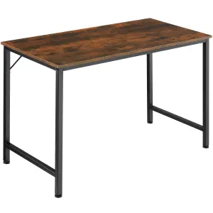 Desk Jenkins - computer, writing, study table - Industrial wood dark, rustic