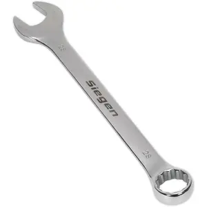 28mm Hardened Steel Combination Spanner - Durable Chrome Vanadium Wrench