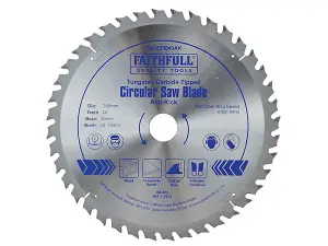 Faithfull - Circular Saw Blade Anti Kick 250 x 30mm x 40T