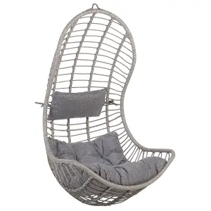 Hanging Chair PINETO PE Rattan Grey