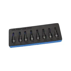 US PRO INDUSTRIAL 1/4" Drive Impact Star Torx Bit Socket Set 8pc T6 - T30 7519